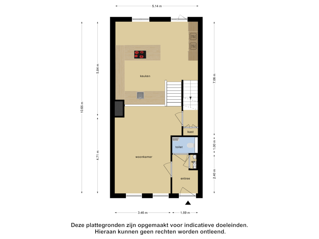 Bekijk plattegrond van Begane Grond van Contrescarp 146