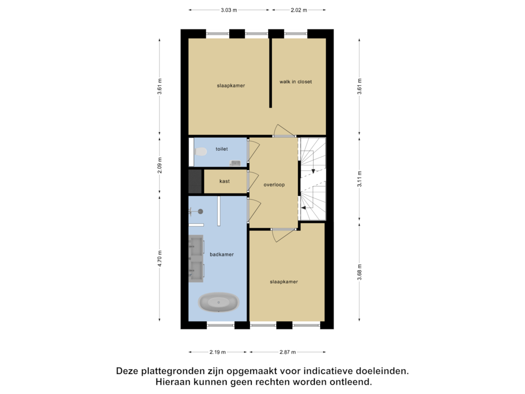 Bekijk plattegrond van Tweede Verdieping van Contrescarp 146