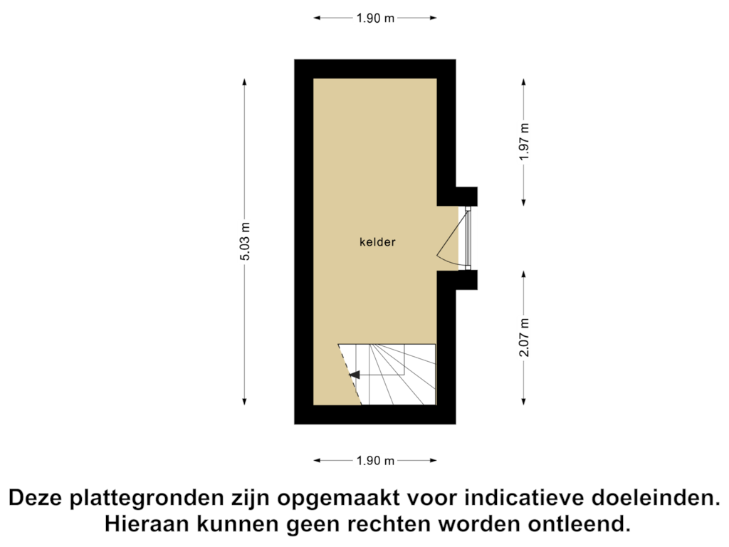 Bekijk plattegrond van Kelder van Contrescarp 146