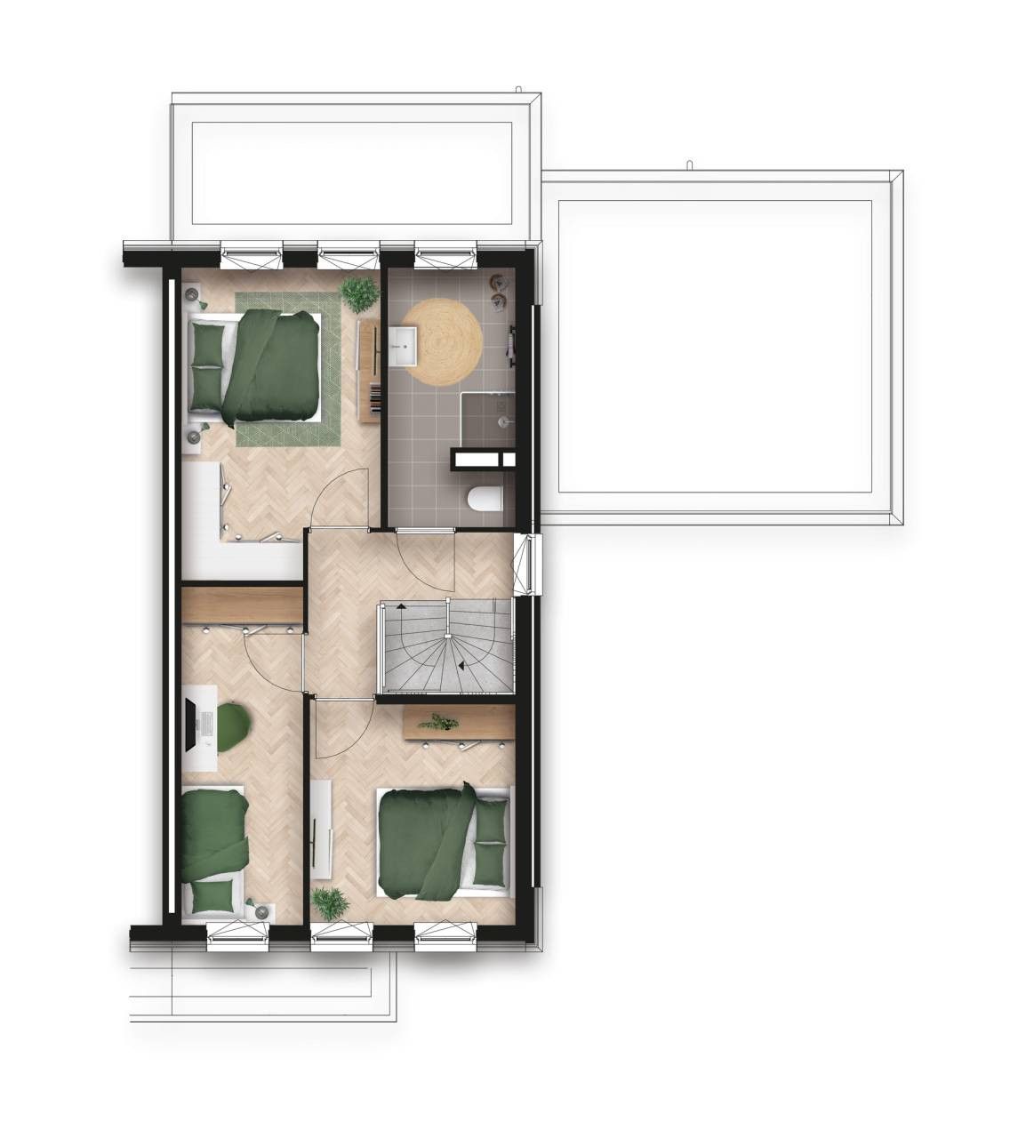 Photo 5 of Tippepad, Houterf bnr. 3