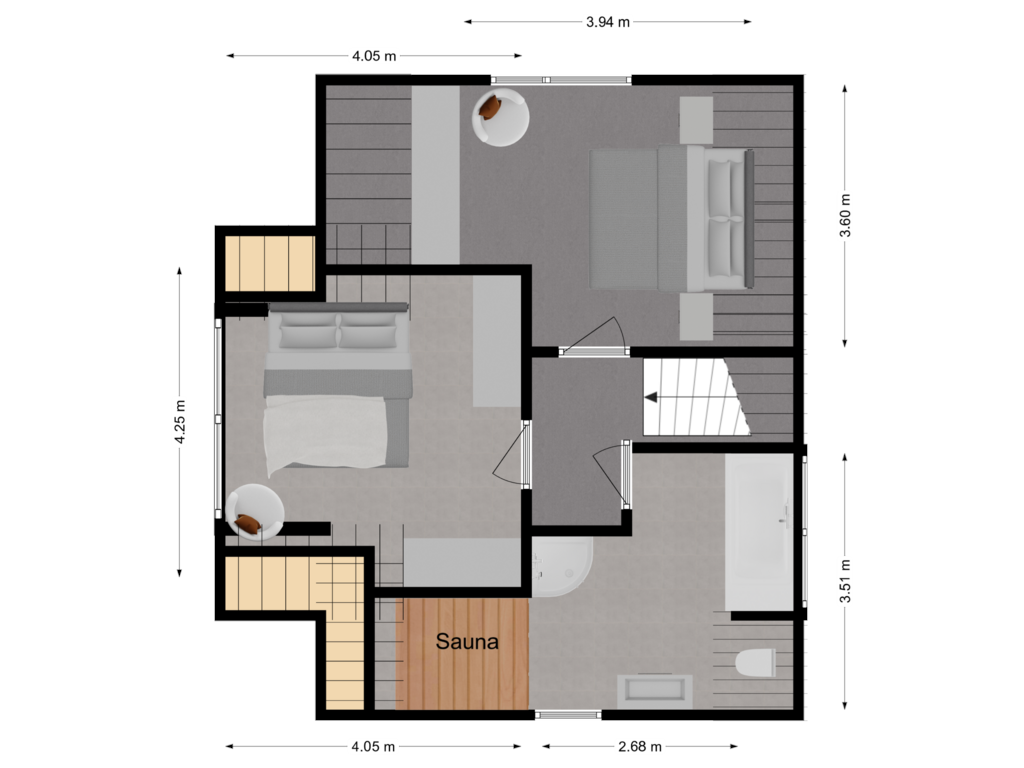 View floorplan of Verdieping of Vogelmient 41