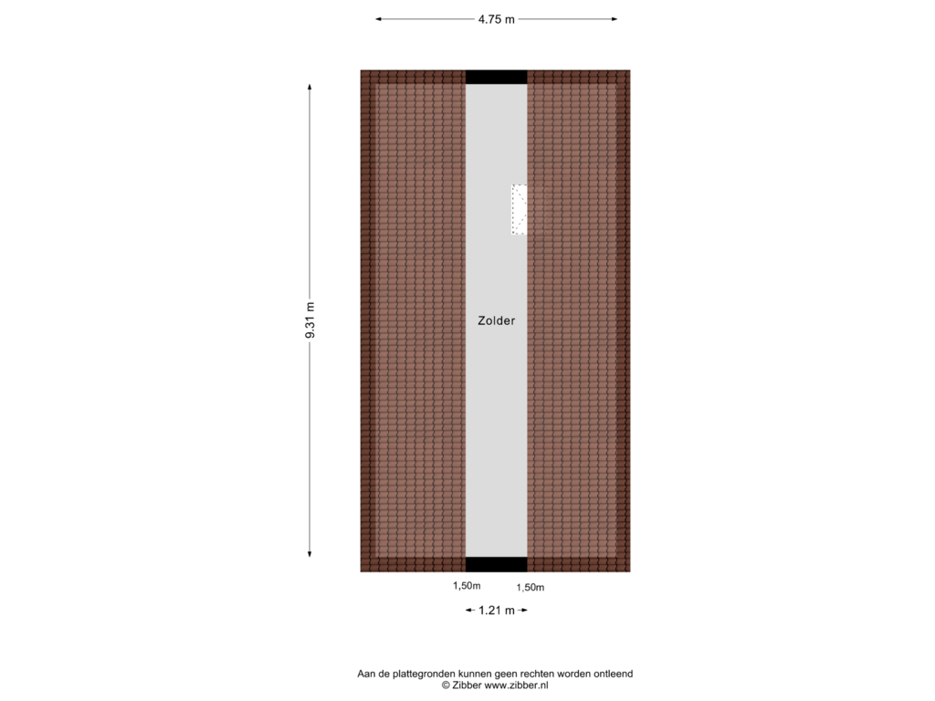 View floorplan of Zolder of Fret 25