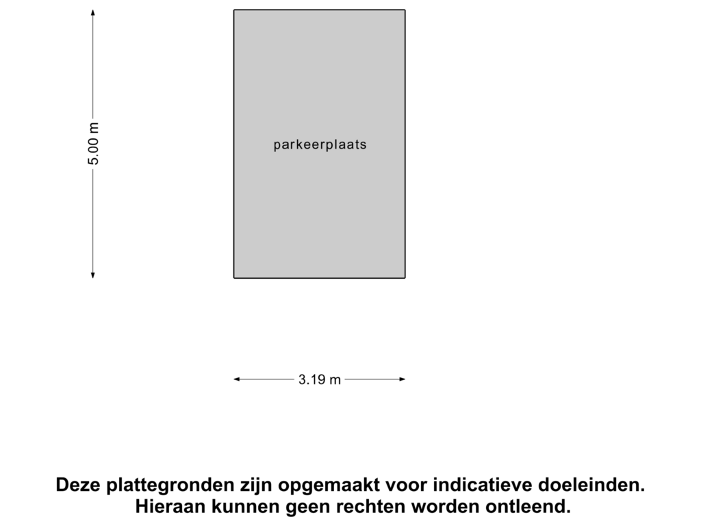 Bekijk plattegrond van Parkeerplaats van Boulevard de Wielingen 47-D001