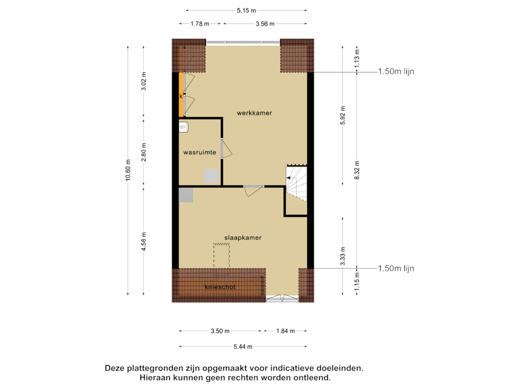 Bekijk plattegrond van 2e  verdieping van Ade 7