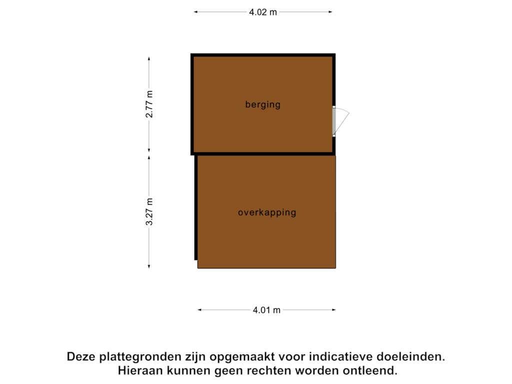 Bekijk plattegrond van Berging van Ade 7