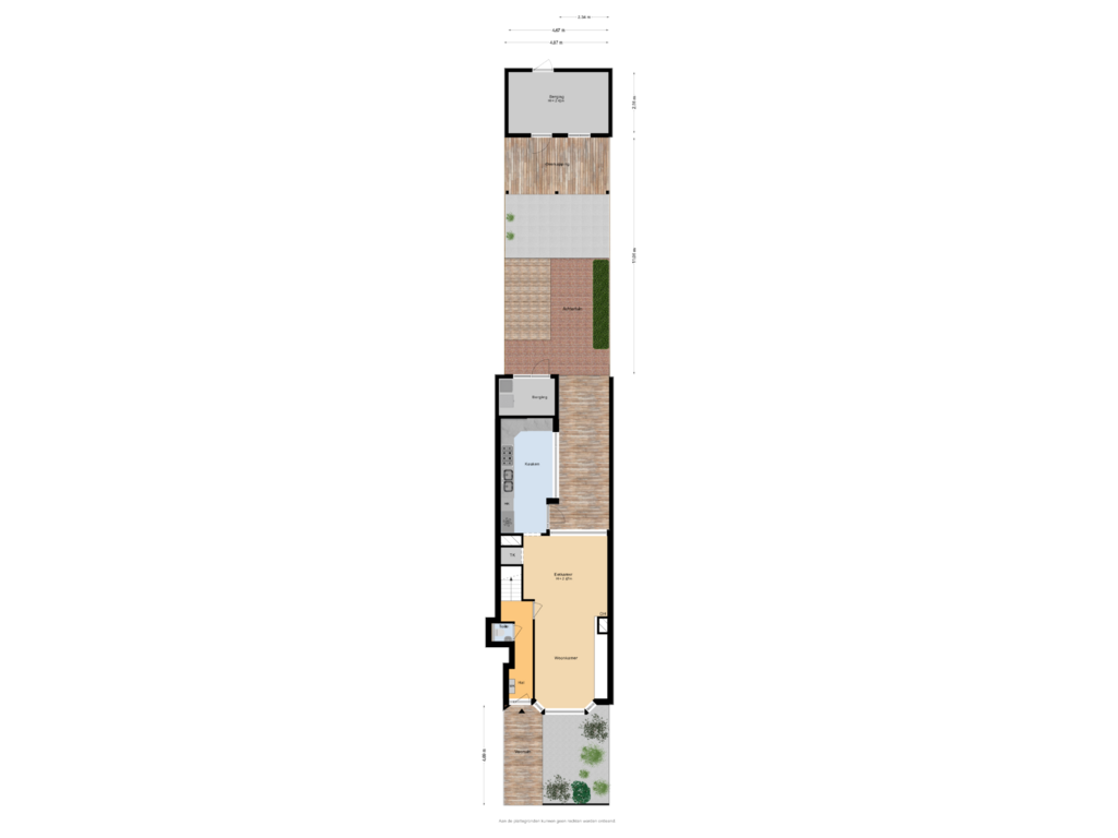 Bekijk plattegrond van Situatie van Kievitlaan 8