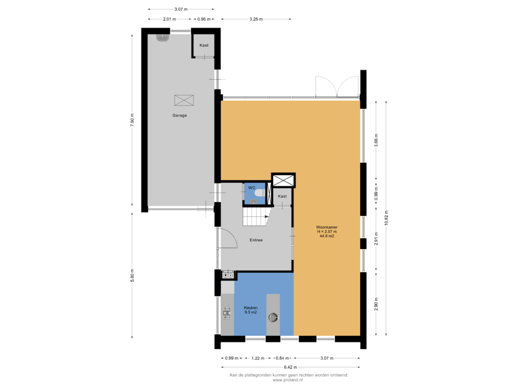 Bekijk plattegrond van Begane Grond van Oer de feart 4