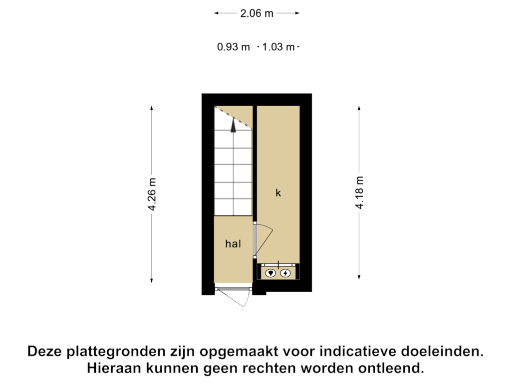 Bekijk plattegrond van Begane grond van Keizersgracht 41