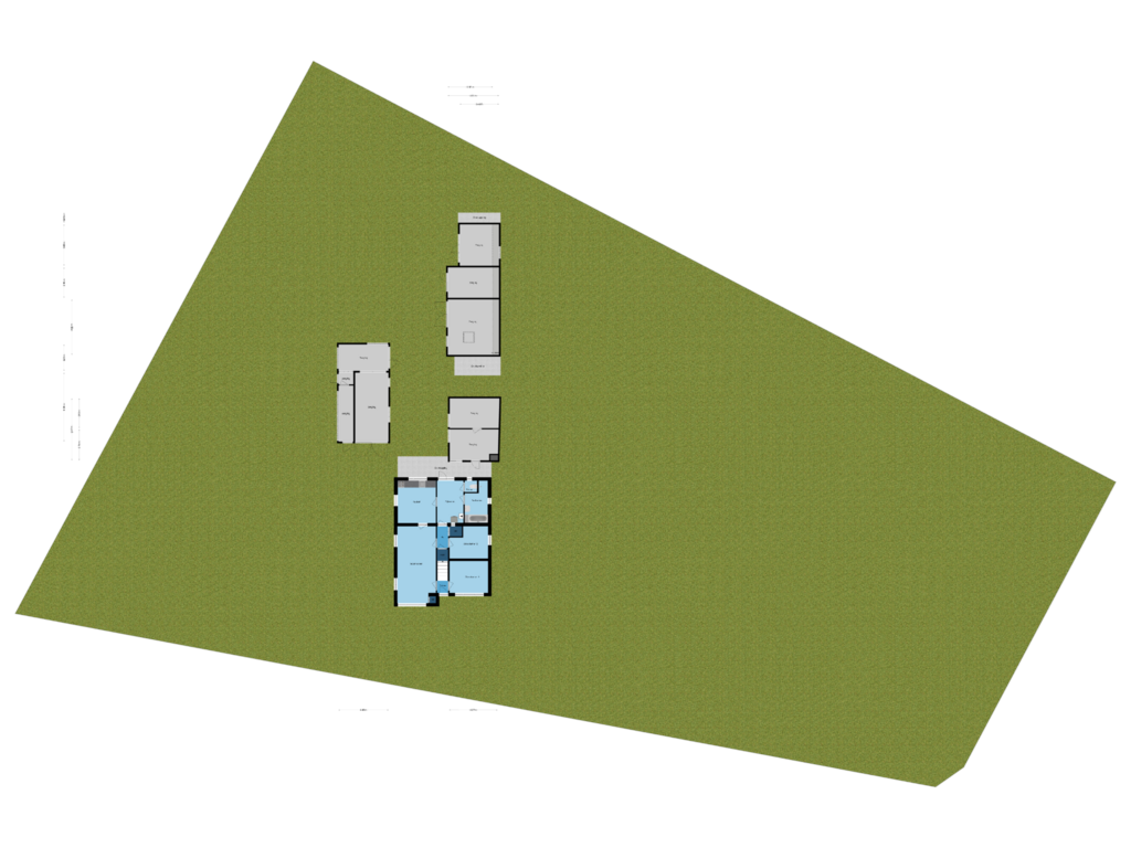 View floorplan of Situatie of Lage Mierdsedijk 2-A