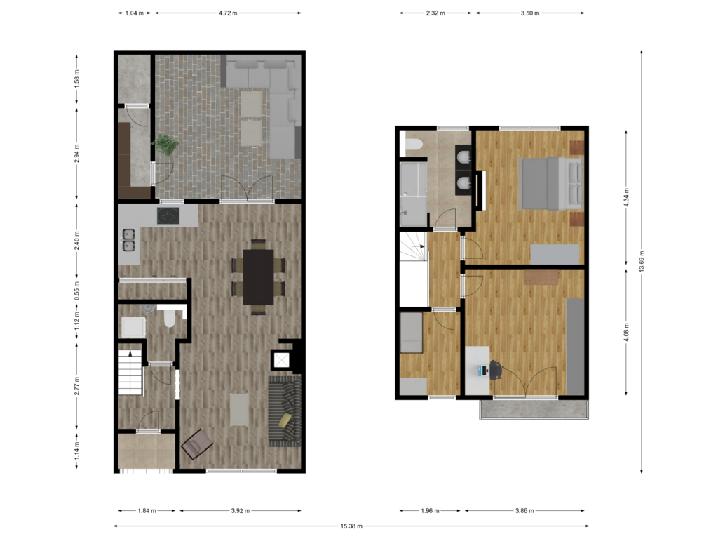 View floorplan of First floor of Rue Collinet 73bA