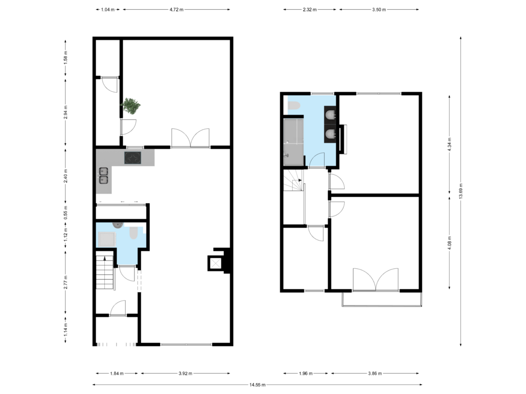 View floorplan of First floor (copy) of Rue Collinet 73bA