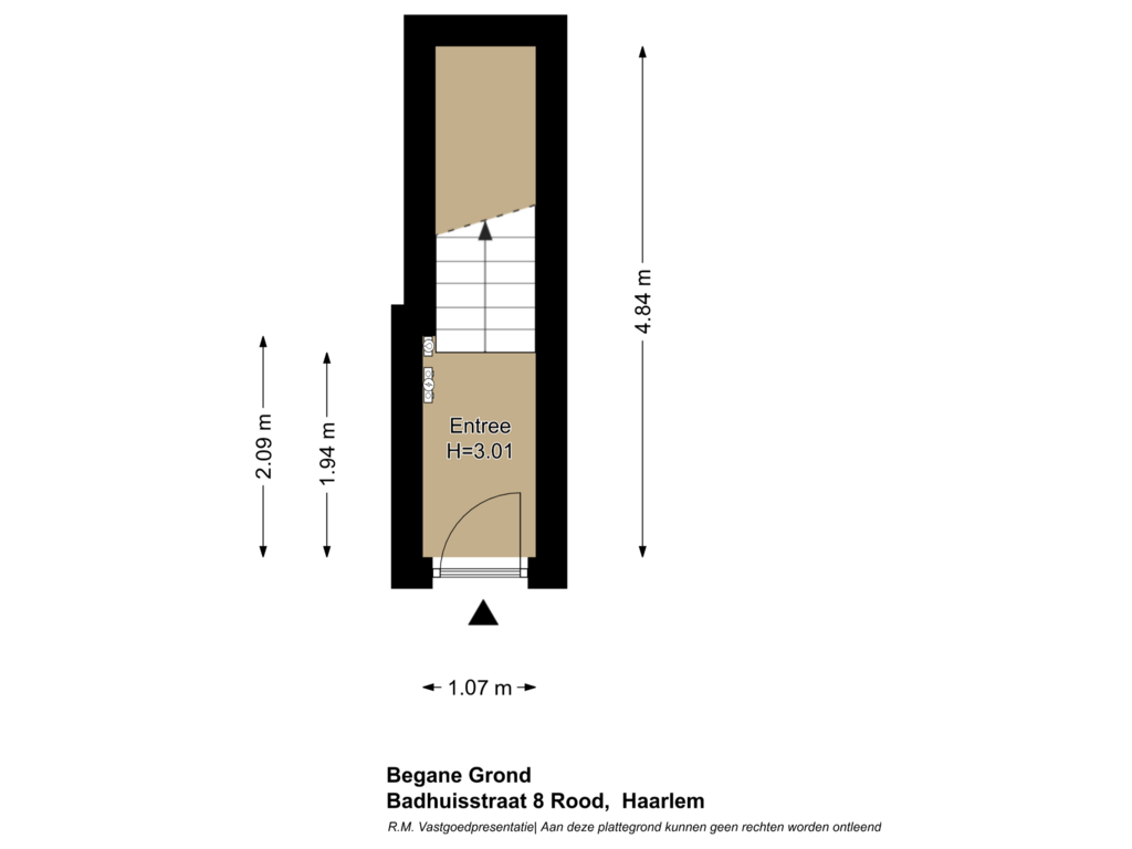 Bekijk plattegrond van Begane Grond van Badhuisstraat 8-RD