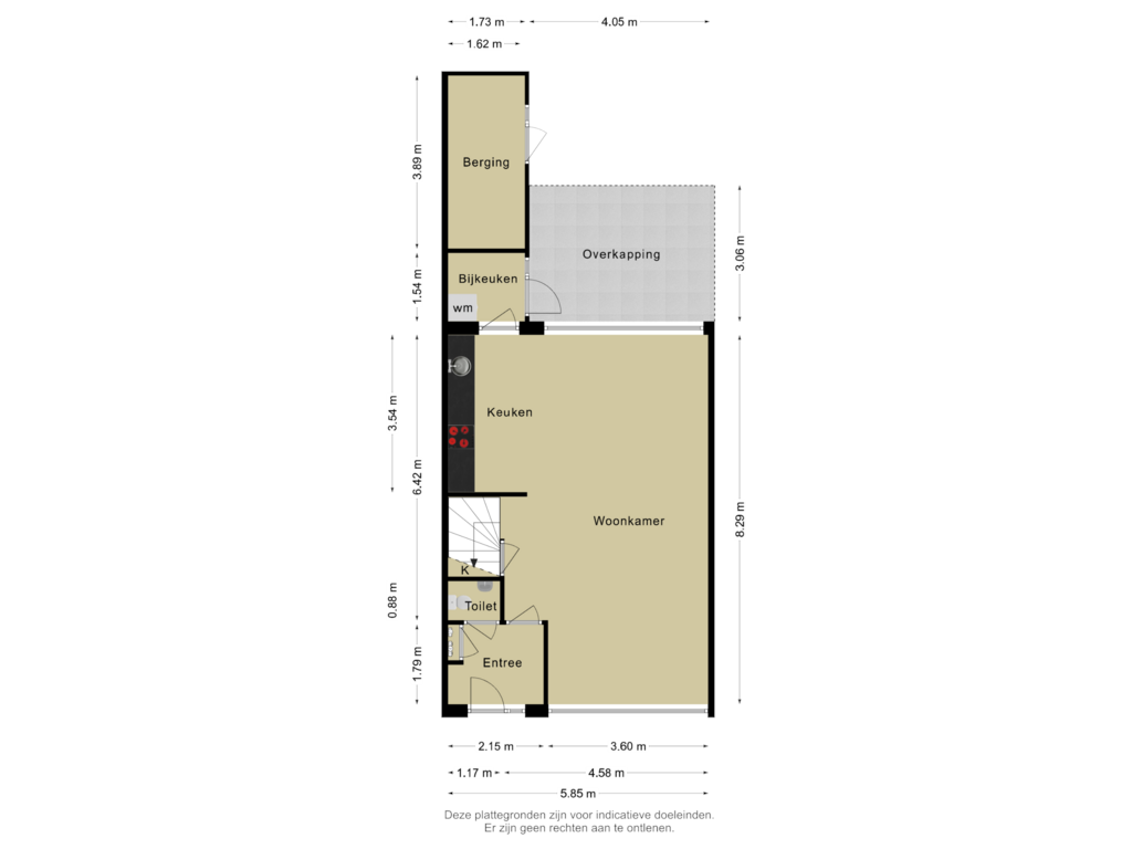 Bekijk plattegrond van Begane Grond van Ulenpas 39