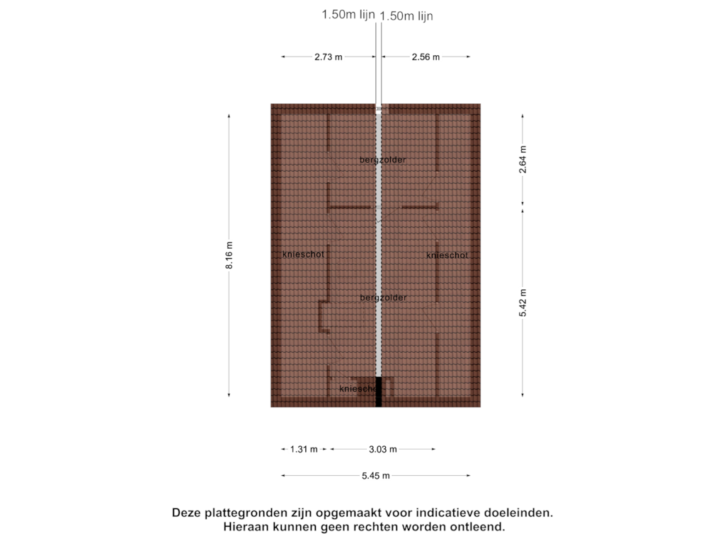 Bekijk plattegrond van Zolder van Thijstraat 23