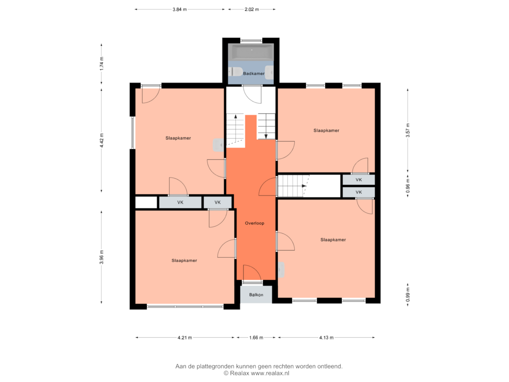 Bekijk plattegrond van Verdieping 1 van Raadhuisstraat 11