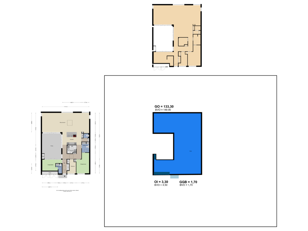 View floorplan of Begane grond of Orinoco 21