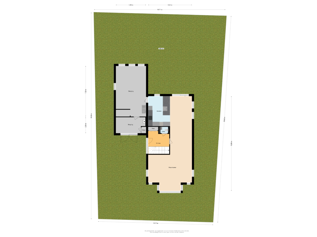 View floorplan of Begane Grond Met Tuin of Boskampstraat 30