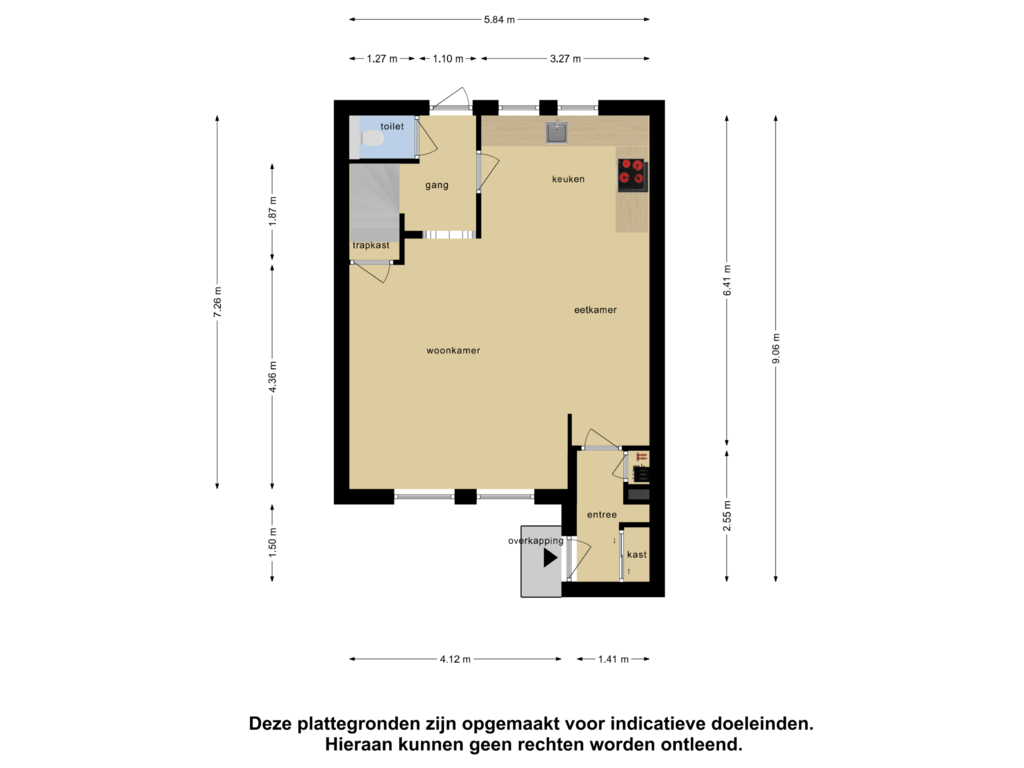 Bekijk plattegrond van Begane Grond van Isebrandtsheerd 114