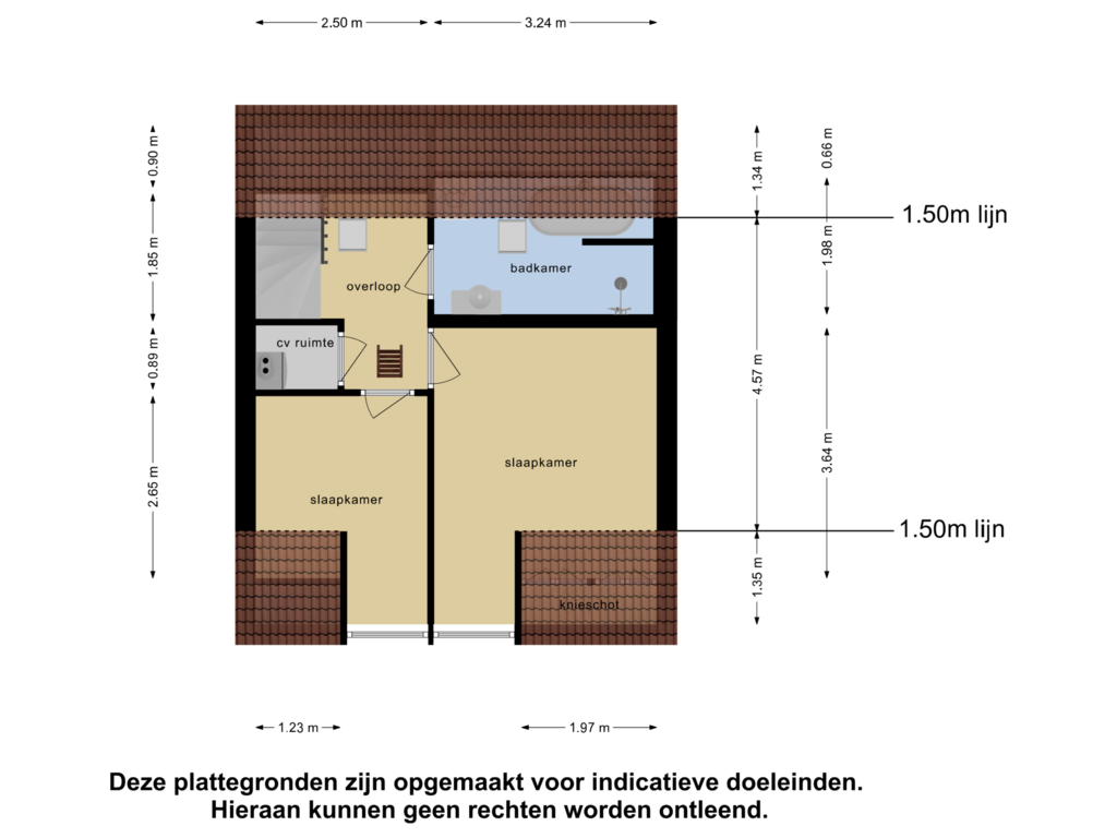 Bekijk plattegrond van Eerste Verdieping van Isebrandtsheerd 114