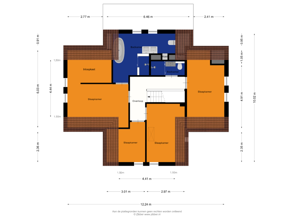 Bekijk plattegrond van Eerste Verdieping van Kopseweg 12