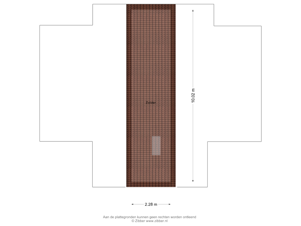 Bekijk plattegrond van Zolder van Kopseweg 12