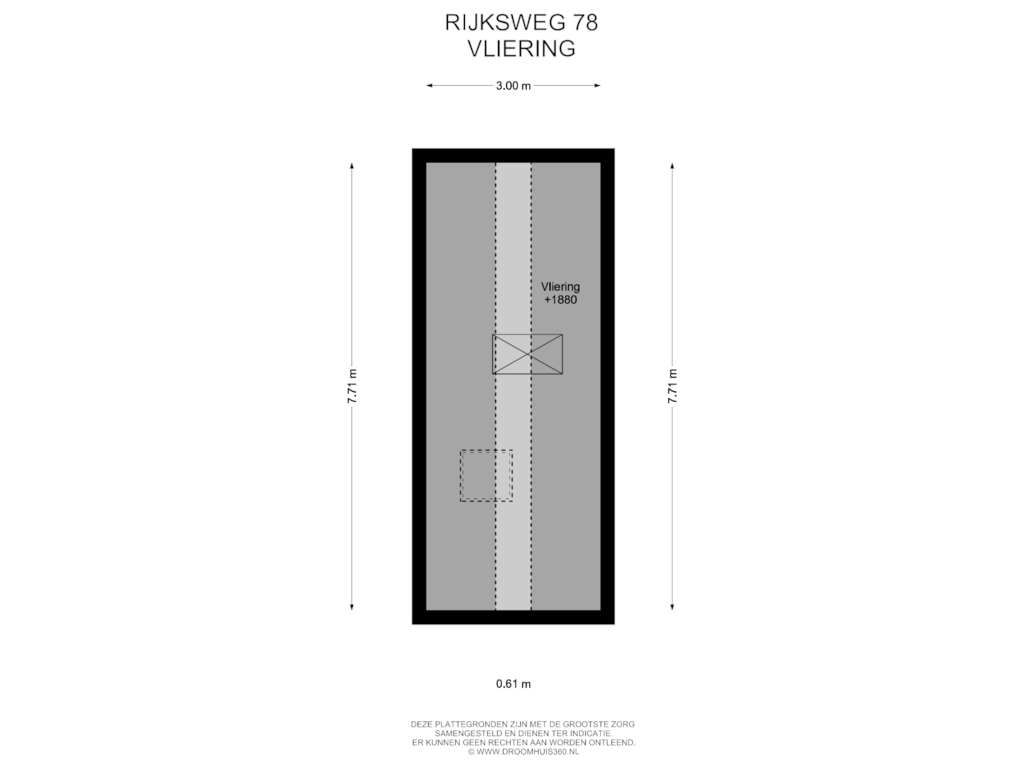 Bekijk plattegrond van Vliering van Rijksweg 78