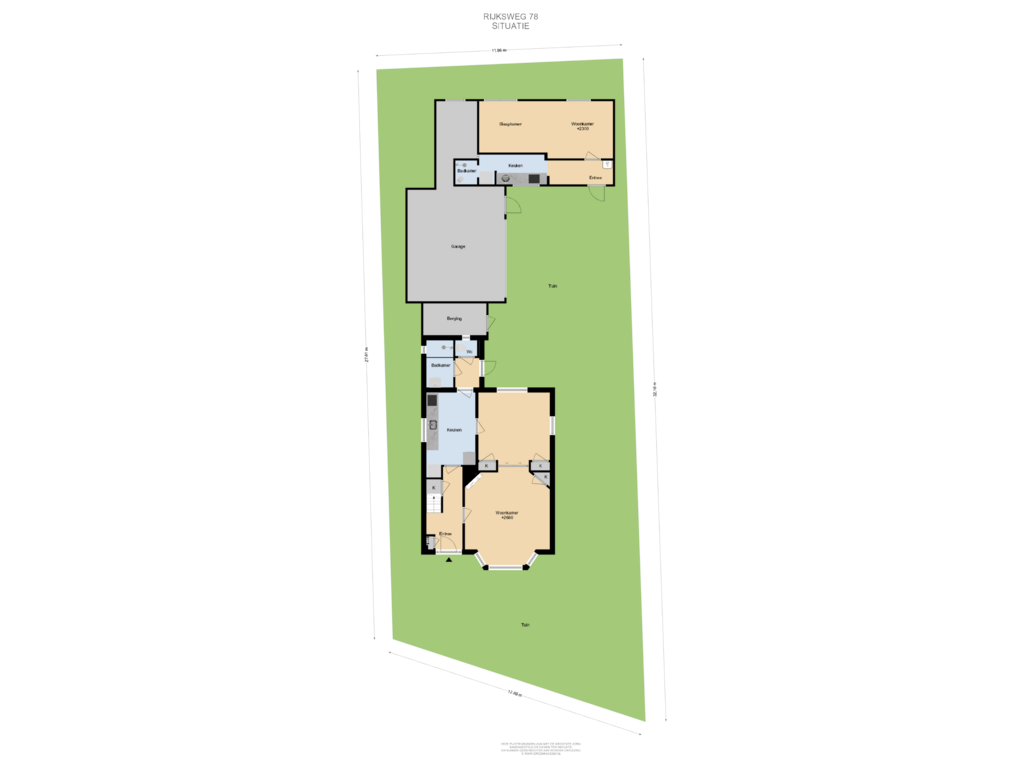 Bekijk plattegrond van Situatie van Rijksweg 78