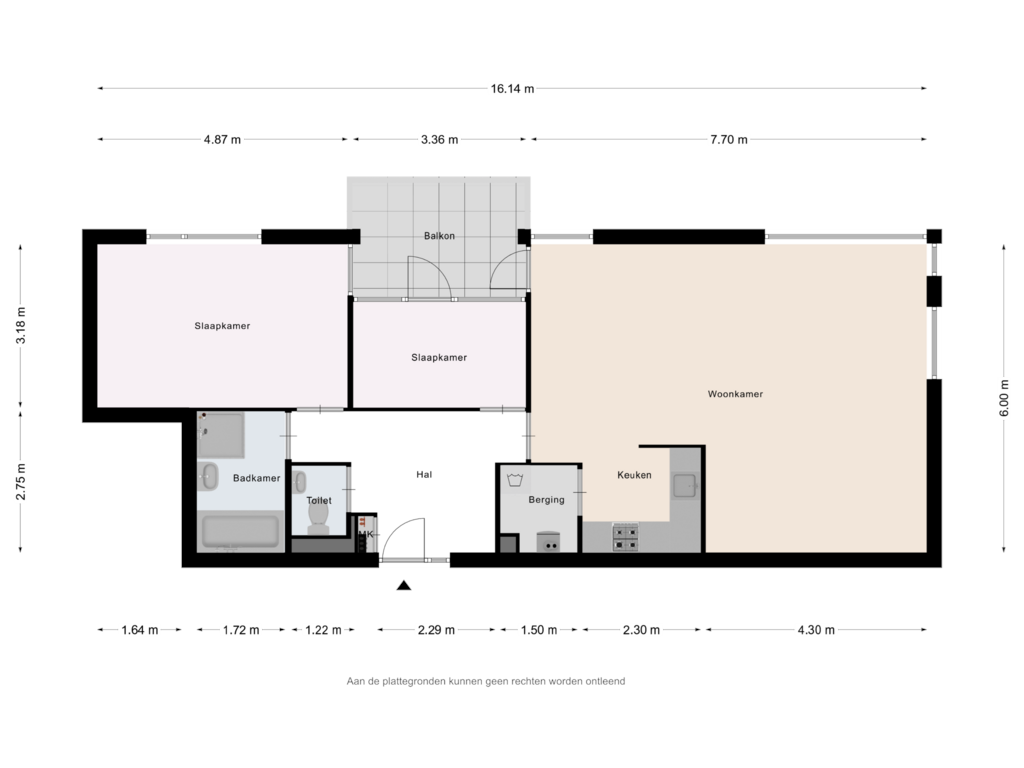 Bekijk plattegrond van Appartement van Park Beukenhof 10