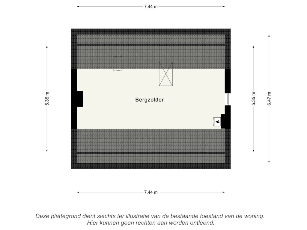 Bekijk plattegrond van Zolder van Maastrichterlaan 81