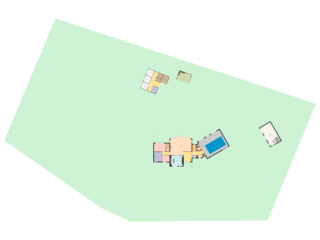 Bekijk plattegrond van Kadastrale kaart van Klarenweg 62