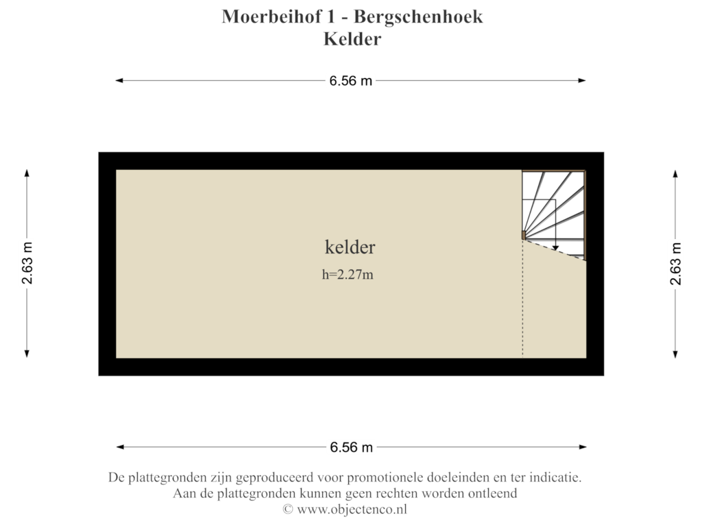 Bekijk plattegrond van Kelder van Moerbeihof 1