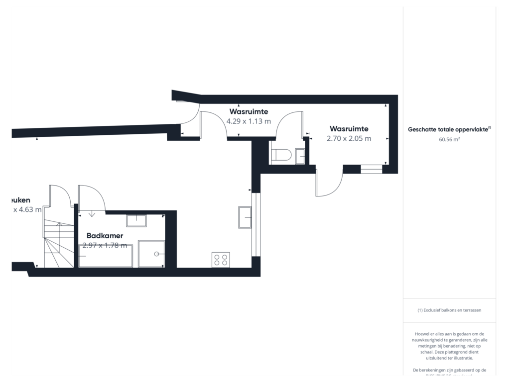 Bekijk plattegrond van Begane grond van Hombachstraat 12