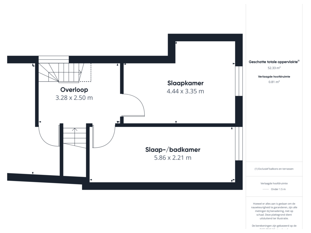 Bekijk plattegrond van Eerste verdieping van Hombachstraat 12