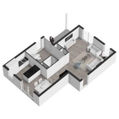 Foto 8 van Natuurrijk - Vrijstaande villa type A - 26 (Bouwnr. 26)