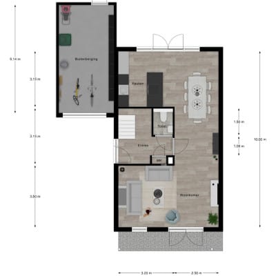 Photo 4 of Natuurrijk - Tweekapper type D - 17 (Bouwnr. 17)