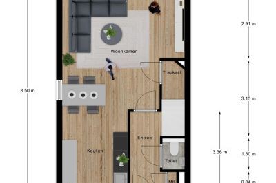 Bekijk foto 2 van Natuurrijk - Hoekwoning type H - 20 (Bouwnr. 20)