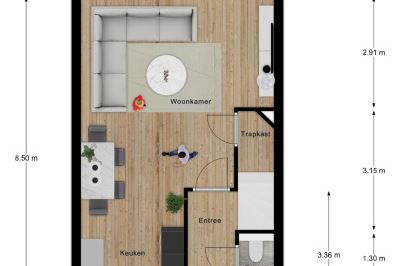 Bekijk foto 2 van Natuurrijk - Tussenwoning type J - 22 (Bouwnr. 22)