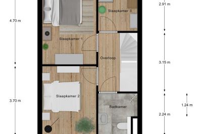 Bekijk foto 3 van Natuurrijk - Tussenwoning type J - 22 (Bouwnr. 22)