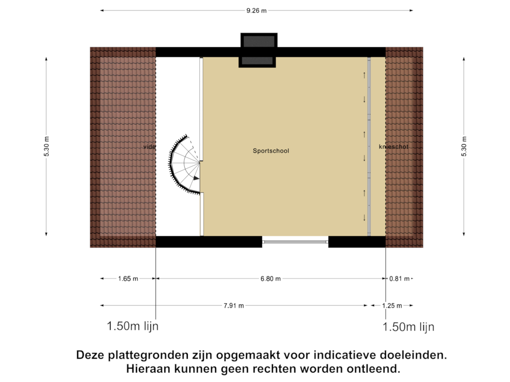 View floorplan of Eerste Verdieping of De Gorzen 6