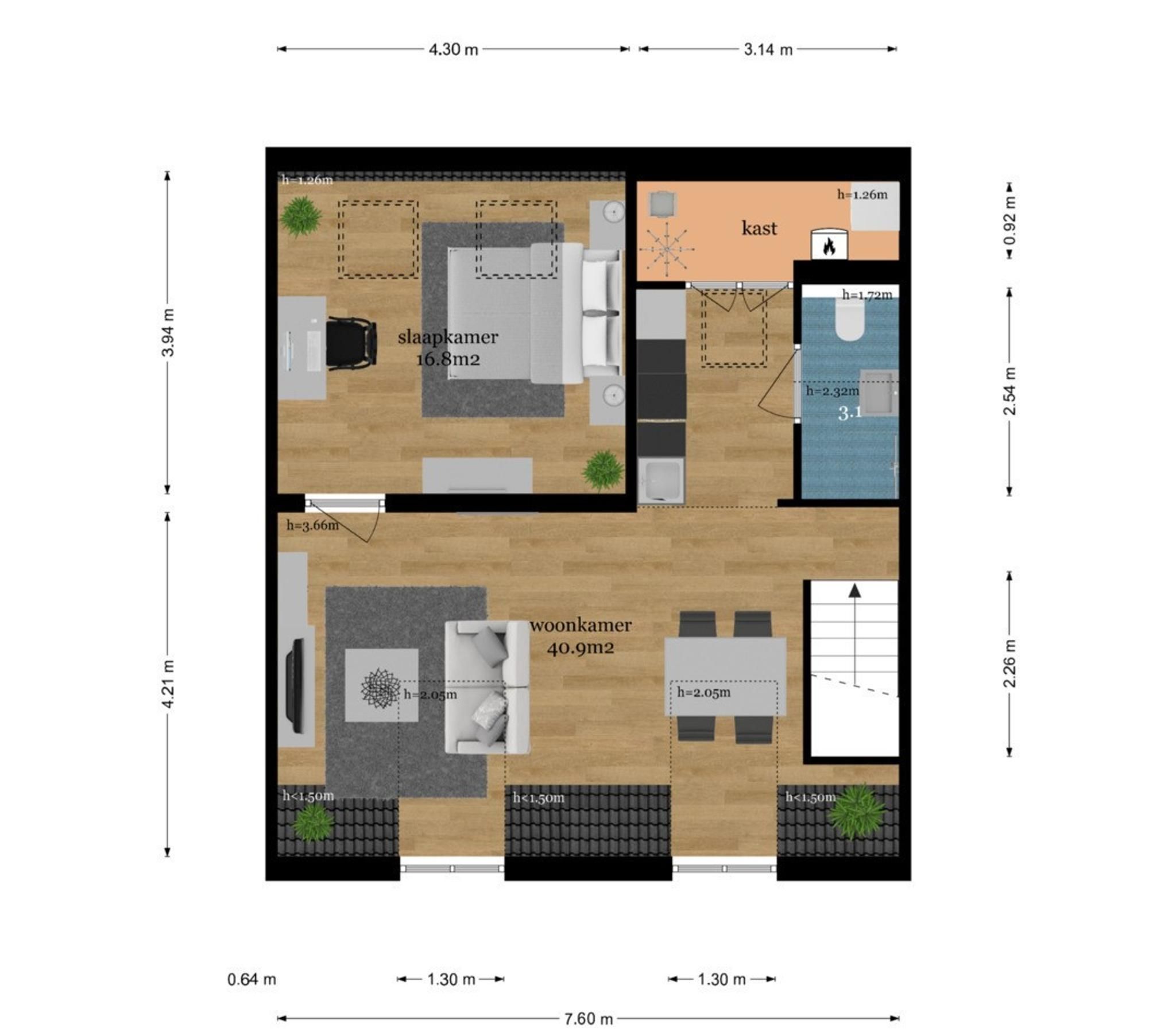 Foto 36 van Wilhelminaplein 20-B