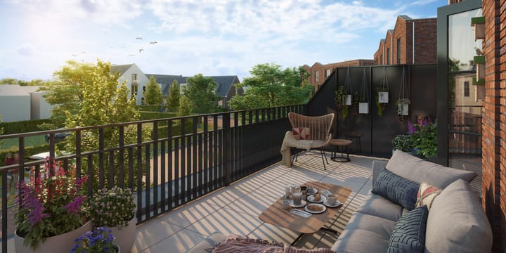 Foto 3 van Herenhuizen XL met terras (Bouwnr. 23)