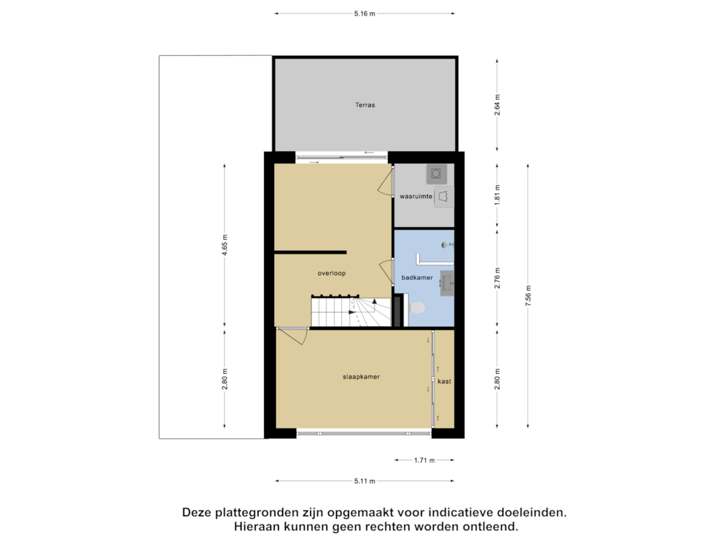 Bekijk plattegrond van Eerste Verdieping van IJsselmondselaan 233-B