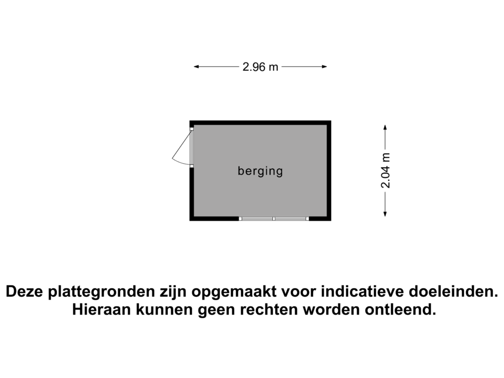 Bekijk plattegrond van Berging van Teresaplein 4