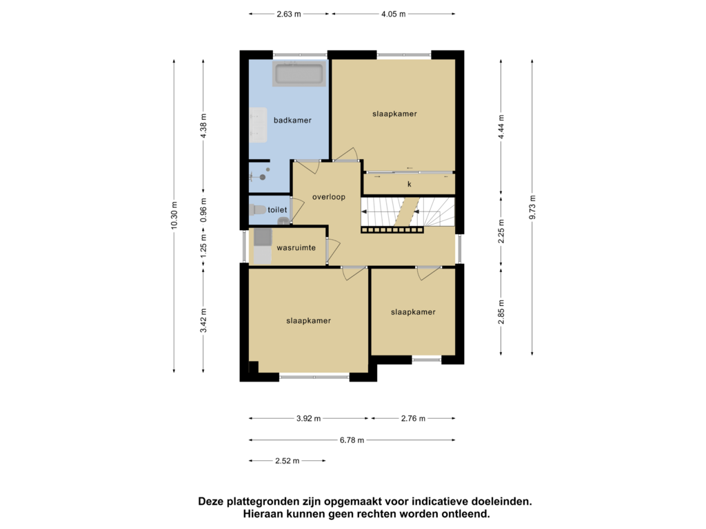 Bekijk plattegrond van 1e verdieping van Watersnip 5