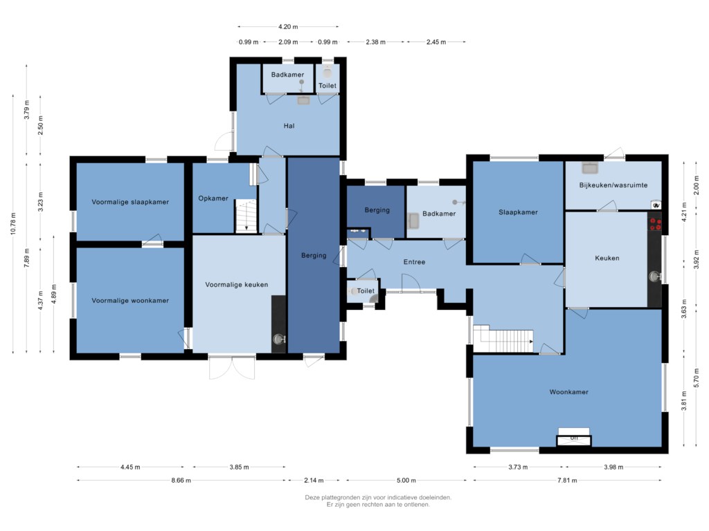 View floorplan of Begane Grond of Schillersstraat 8