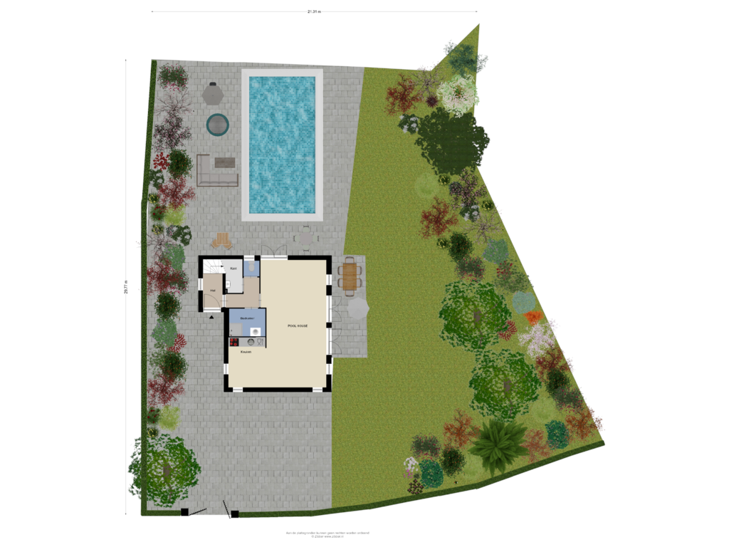 Bekijk plattegrond van Begane Grond-tuin van Klatteweg 10