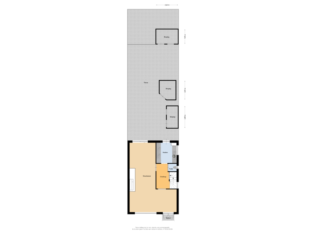 Bekijk plattegrond van Floor 23 van Groeneweg 69-RD