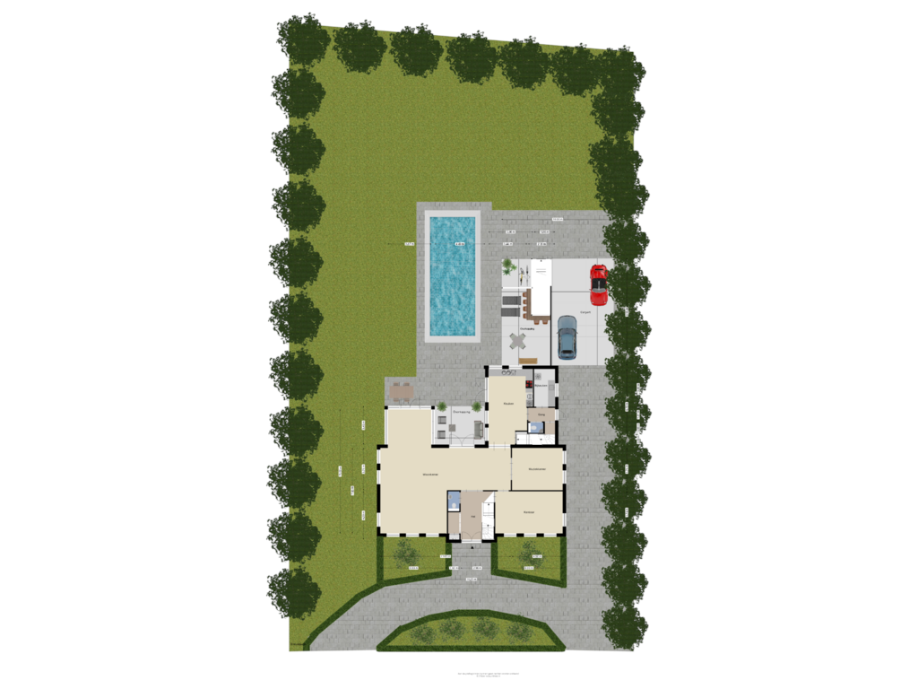 View floorplan of Begane grond Tuin of Kuijperlaan 5