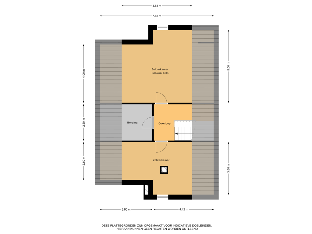 Bekijk plattegrond van 2e verdieping van Marktstraat 66