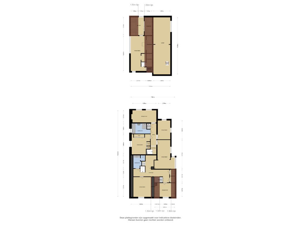 View floorplan of Eerste Verdieping of Noordeinde 46